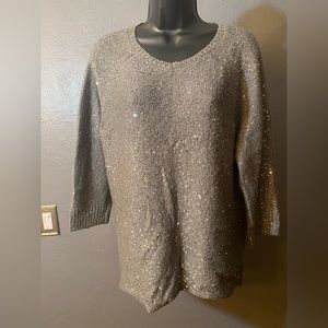 Anne Klein Sequin sweater
